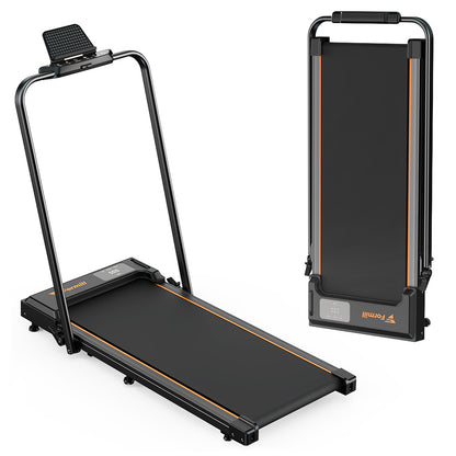 Formill FT-51 2-in-1 Walking Pad Treadmill, 2.5 HP Motor, Folding Treadmill up to 10 km/h, with LED Display and Remote Control, MAX 120KG, Ideal treadmill for Home and Office