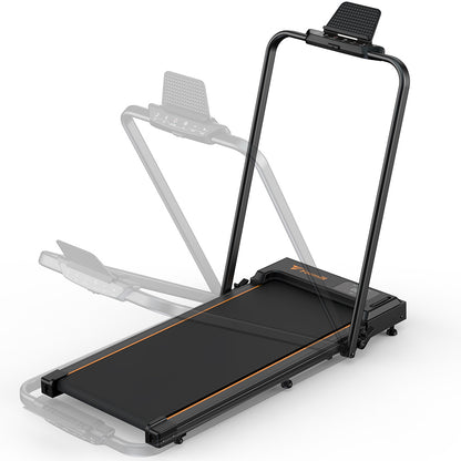 Formill FT-51 2-in-1 Walking Pad Treadmill, 2.5 HP Motor, Folding Treadmill up to 10 km/h, with LED Display and Remote Control, MAX 120KG, Ideal treadmill for Home and Office