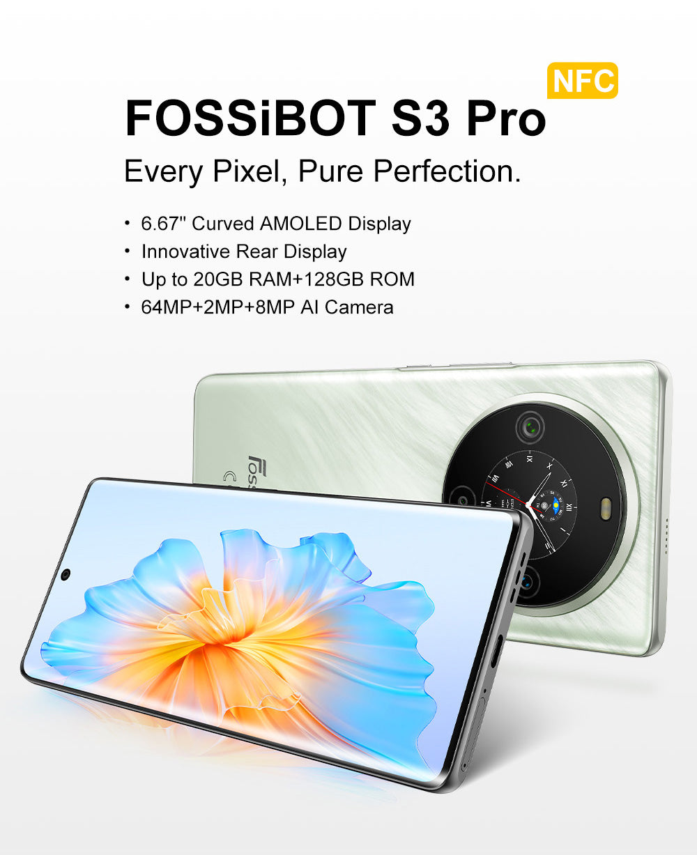 Smartfón FOSSiBOT S3 Pro 4G, 6,67