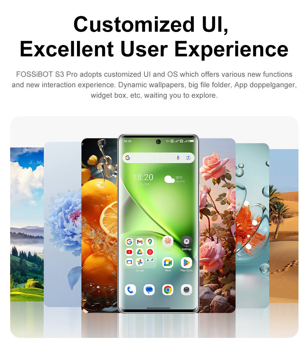 Smartfón FOSSiBOT S3 Pro 4G, 6,67