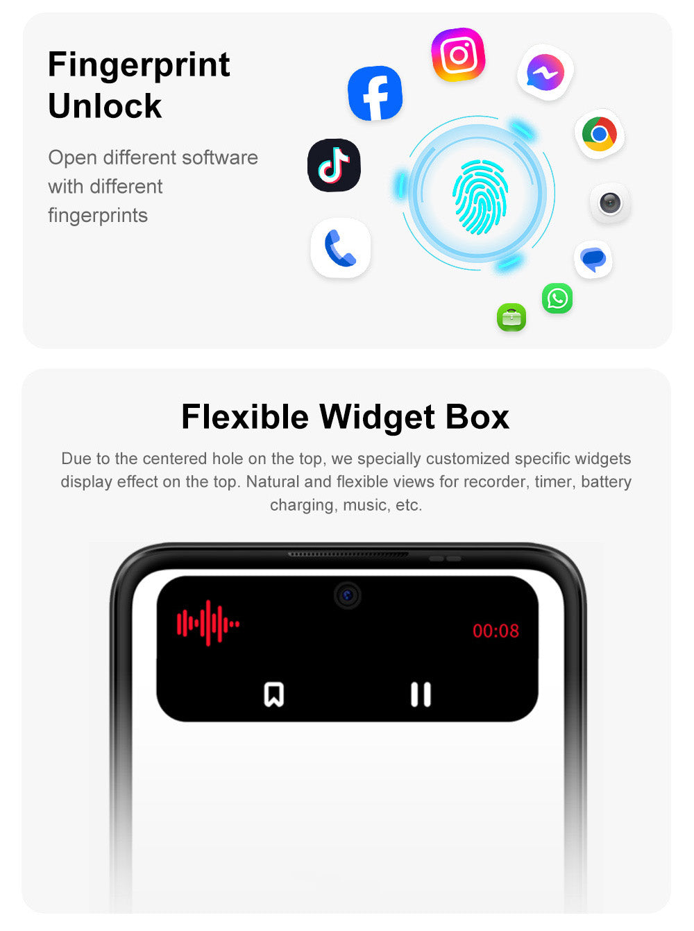 Smartfón FOSSiBOT S3 Pro 4G, 6,67