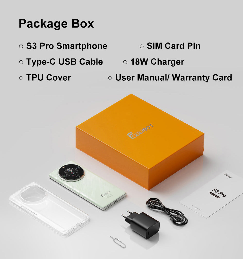 Smartfón FOSSiBOT S3 Pro 4G, 6,67