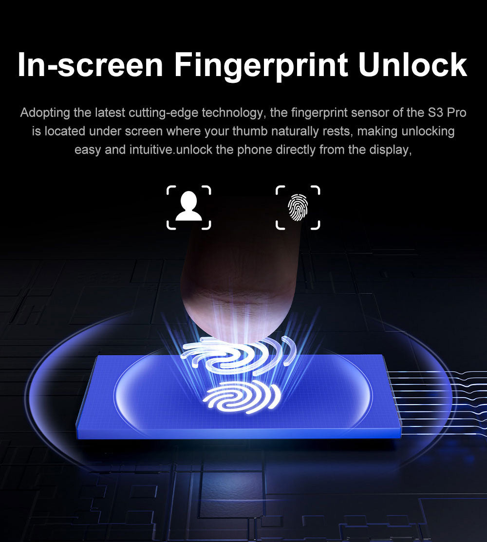 Smartfón FOSSiBOT S3 Pro 4G, 6,67