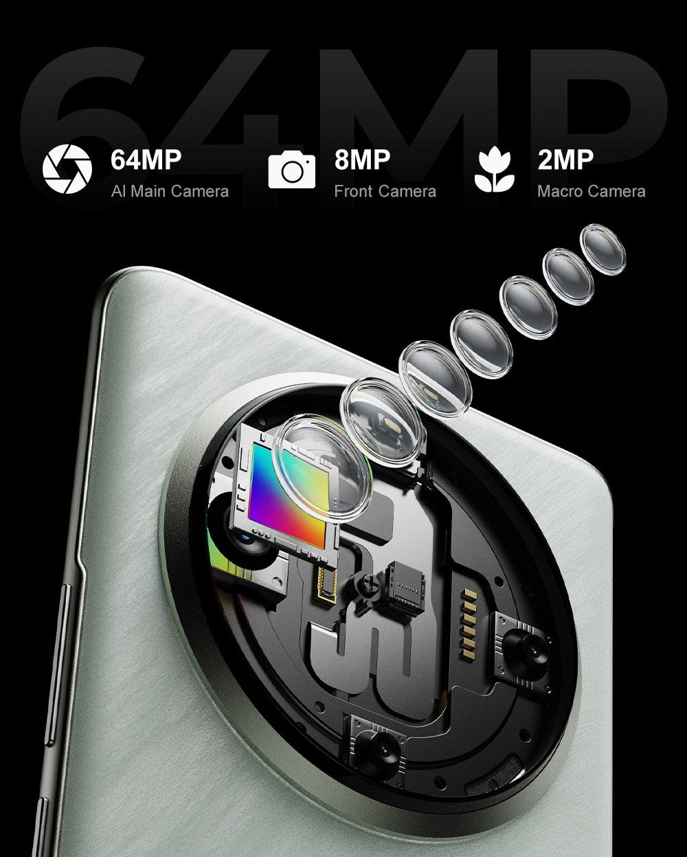 Smartfón FOSSiBOT S3 Pro 4G, 6,67