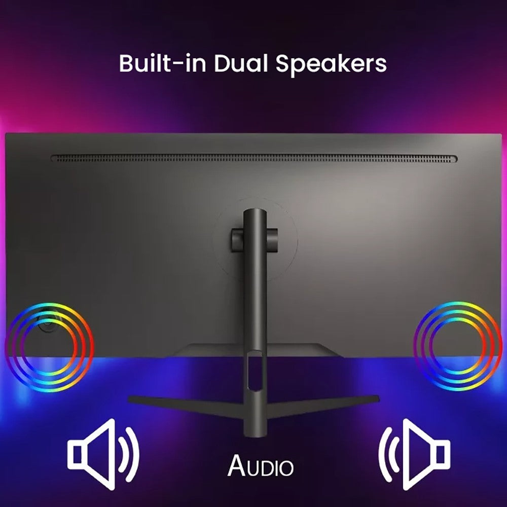 Monitor FYHXele FY29Q2H s 29-palcovou obrazovkou, rozlíšením 2560*1080 WFHD 21:9 IPS, obnovovacou frekvenciou 200 Hz, časom odezvy 1 ms, 100% sRGB, kontrastom 1000:1, kompatibilný s FreeSync a G-Sync, HDR, Game Plus, DC Dimming, 2x DP1.4, 2x HDMI 2.1, 1x audio, nastavenie sklonu a uchytenie VESA.