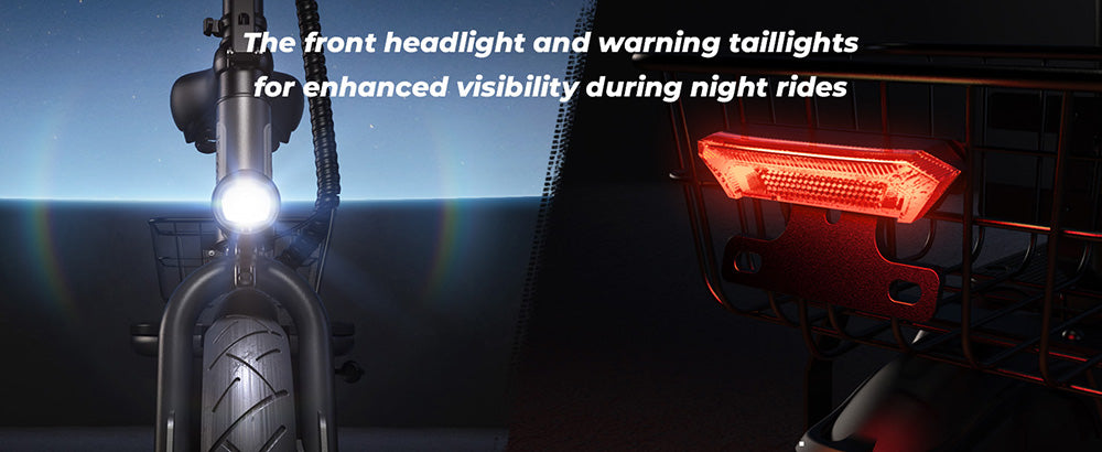 Elektromobilný skúter iScooter F3 s sedadlom a zadným košíkom, 1000W motor, 48V 13Ah batéria, 10-palcové pneumatiky, maximálna rýchlosť 45 km/h, dojazd 60 km, predná a zadná bubnová brzda, maximálne zaťaženie 120 kg.