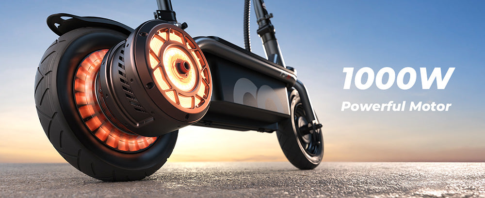 Elektromobilný skúter iScooter F3 s posedením a zadným košíkom, 1000W motor, 48V 13Ah batéria, 10-palcové pneumatiky, maximálna rýchlosť 45 km/h, dojazd 60 km, predná a zadná bubnová brzda, maximálne zaťaženie 120 kg.