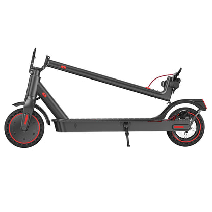 iScooter i9 Folding Electric Scooter 8.5 Inch Honeycomb Tire 350W Motor 7.5Ah Battery 30km/h Max Speed APP IP54 Waterproof - Black