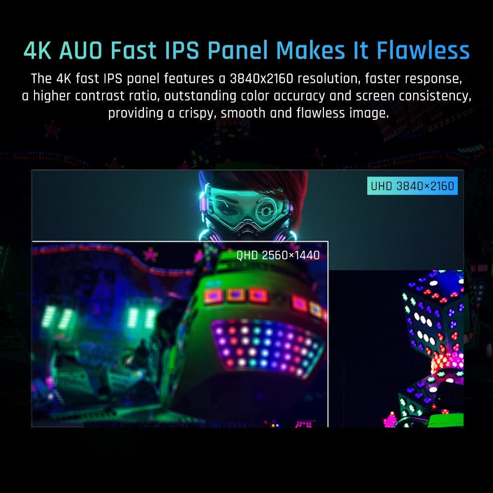 KTC M27P20 Pro 27-palcový herný monitor s technológiou Mini LED, rozlíšením 3840x2160 UHD, obnovovacou frekvenciou 160 Hz, panelom AUO Fast IPS 4K, časom odezvy 1 ms MPRT, technológiou Quantum Dot HDR 1000, podporou FreeSync a G-Sync, integrovanými reproduktormi, USB 3.0 upstream, 2x HDMI 2.1, DP 1.4, 90W Type-C, audio, KVM, VESA, možnosť upevnenia na stenu.