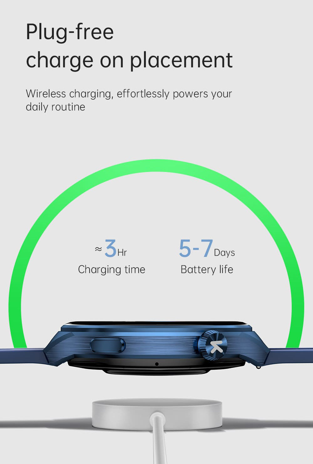 Inteligentné hodinky KUMI GW6, 1,43-palcový AMOLED HD displej, funkcia hlasového ovládania AI, monitorovanie spánku a tepovej frekvencie, Bluetooth volania - čierna