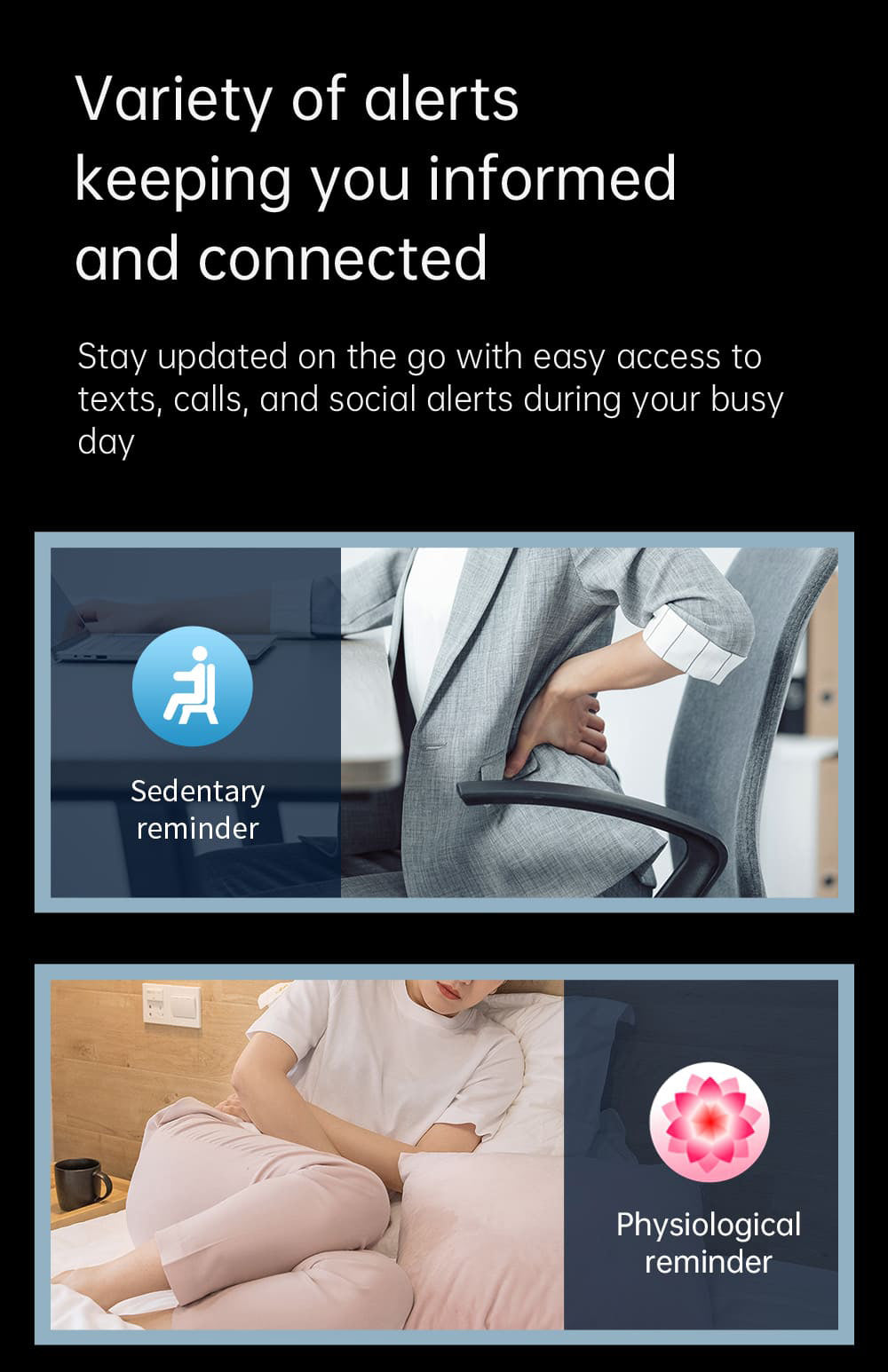 Inteligentné hodinky KUMI GW6, 1,43-palcový AMOLED HD displej, funkcia hlasového ovládania AI, monitorovanie spánku a tepovej frekvencie, Bluetooth volania - čierna