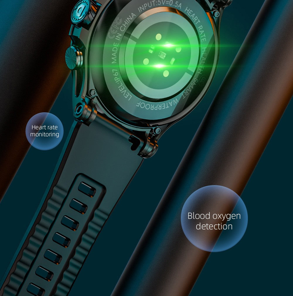 Inteligentné hodinky LOKMAT APPLLP 4, 1,508-palcový AMOLED displej, podpora 4G/5G SIM karty, monitorovanie tepovej frekvencie a kyslíku v krvi, funkcia NFC, GPS určenie polohy.