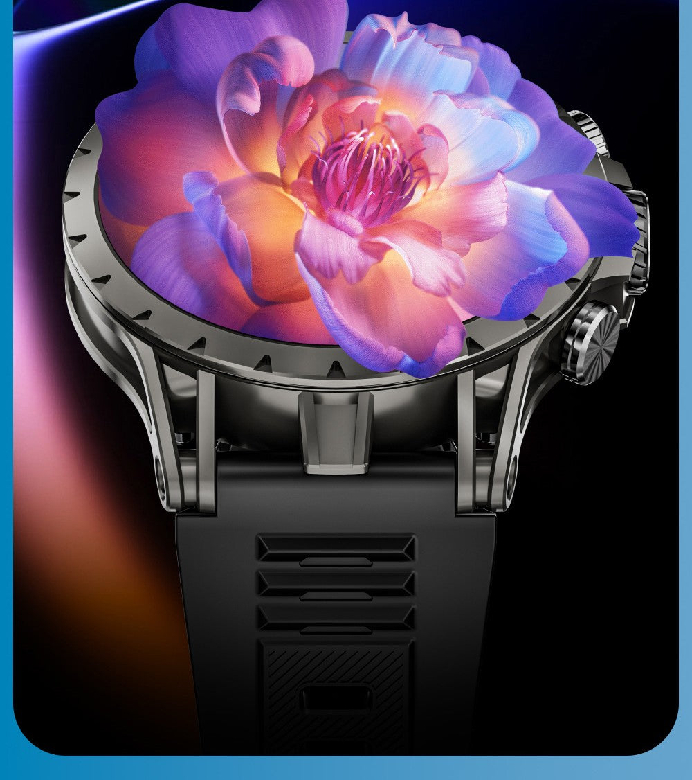 Inteligentné hodinky LOKMAT APPLLP 4, 1,508-palcový AMOLED displej, podpora 4G/5G SIM karty, monitorovanie tepovej frekvencie a kyslíku v krvi, funkcia NFC, GPS určenie polohy.