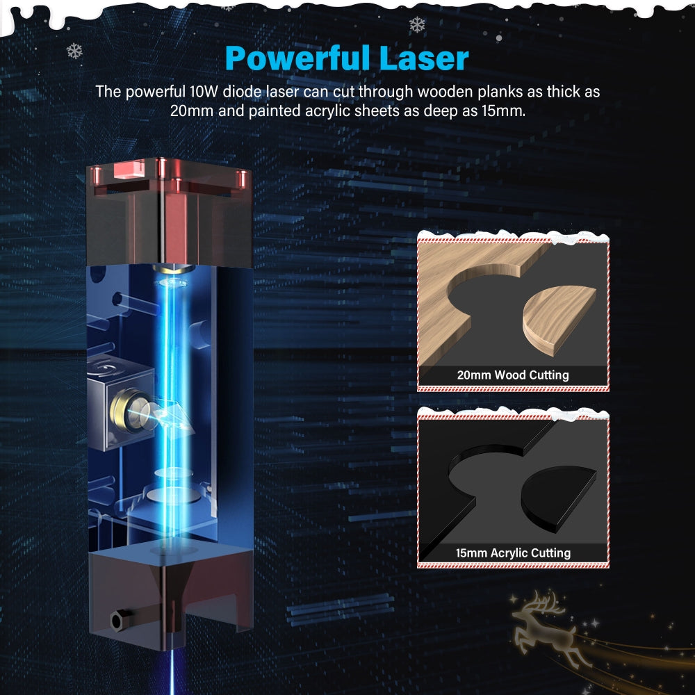 Mecpow X3 Pro Laser Power