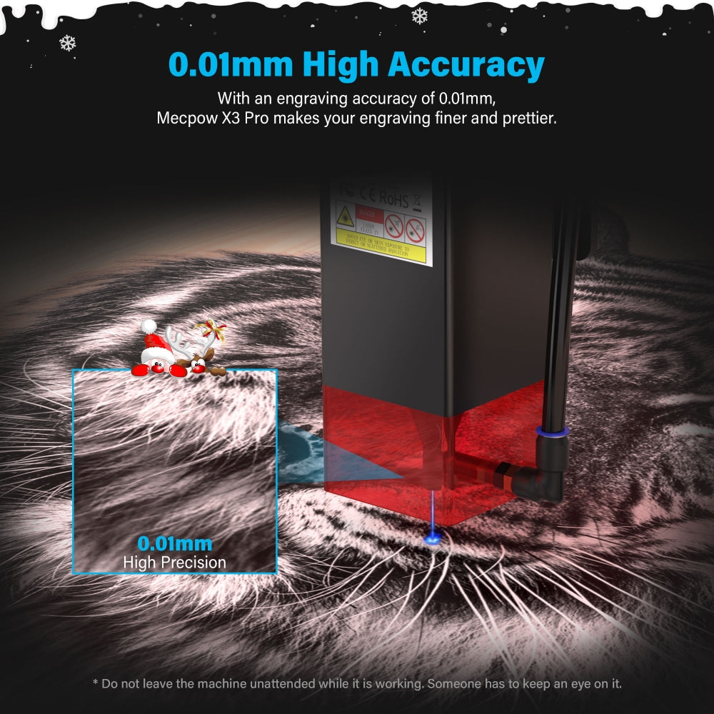 High accuracy engraving