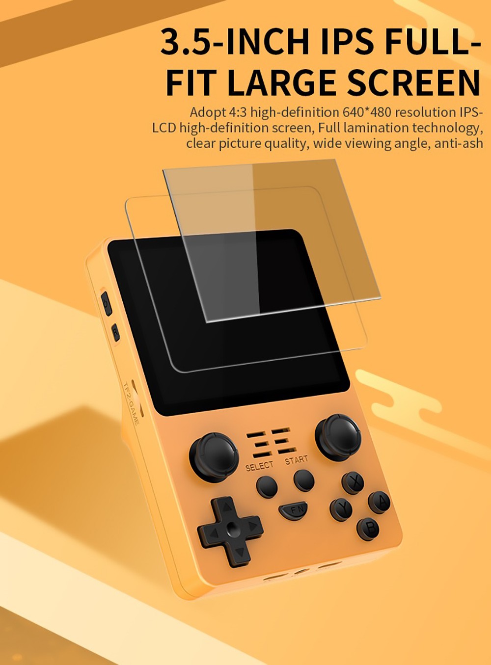 Herná konzola Powkiddy RGB20S, 16+128GB, 20 000 hier, 3,5'' IPS OCA displej, open source pre Linux - modrá