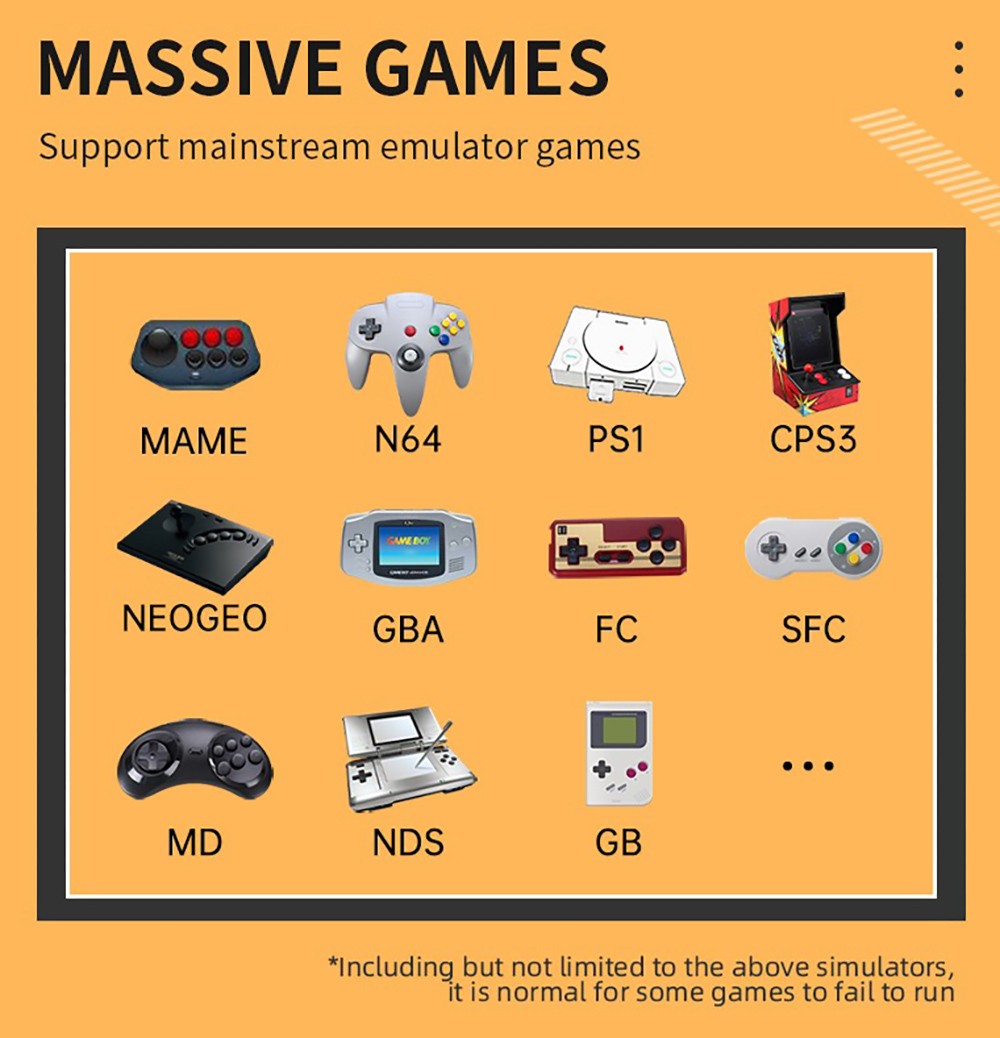 Herná konzola Powkiddy RGB20S, 16+128GB, 20 000 hier, 3,5'' IPS OCA displej, open source pre Linux - modrá