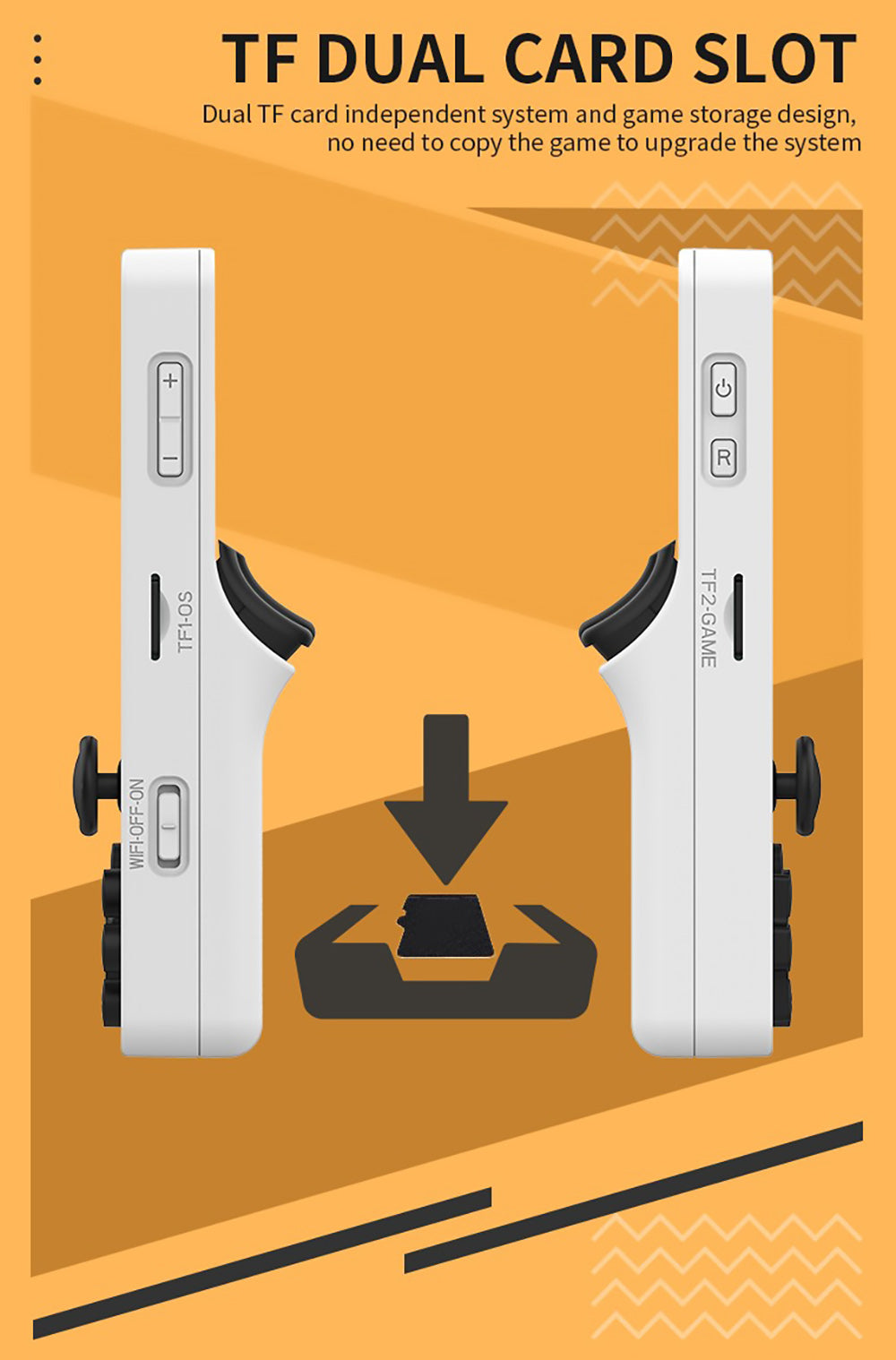 Herná konzola Powkiddy RGB20S, 16+128GB, 20 000 hier, 3,5'' IPS OCA displej, open source pre Linux - modrá