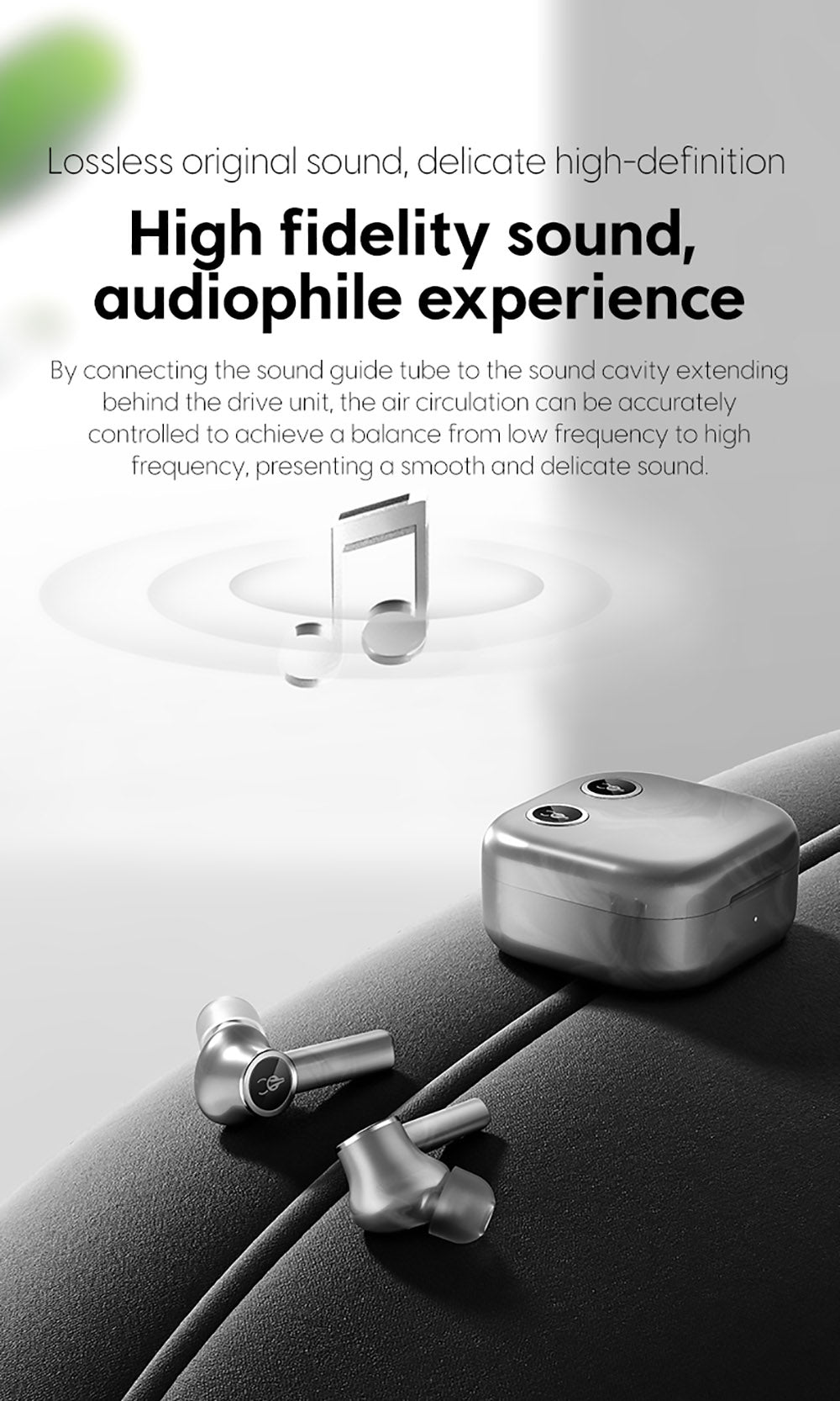 Sabbat E18 TWS slúchadlá do uší, bezdrátové, Bluetooth 5.2, na hudbu a hry - zelená aurora