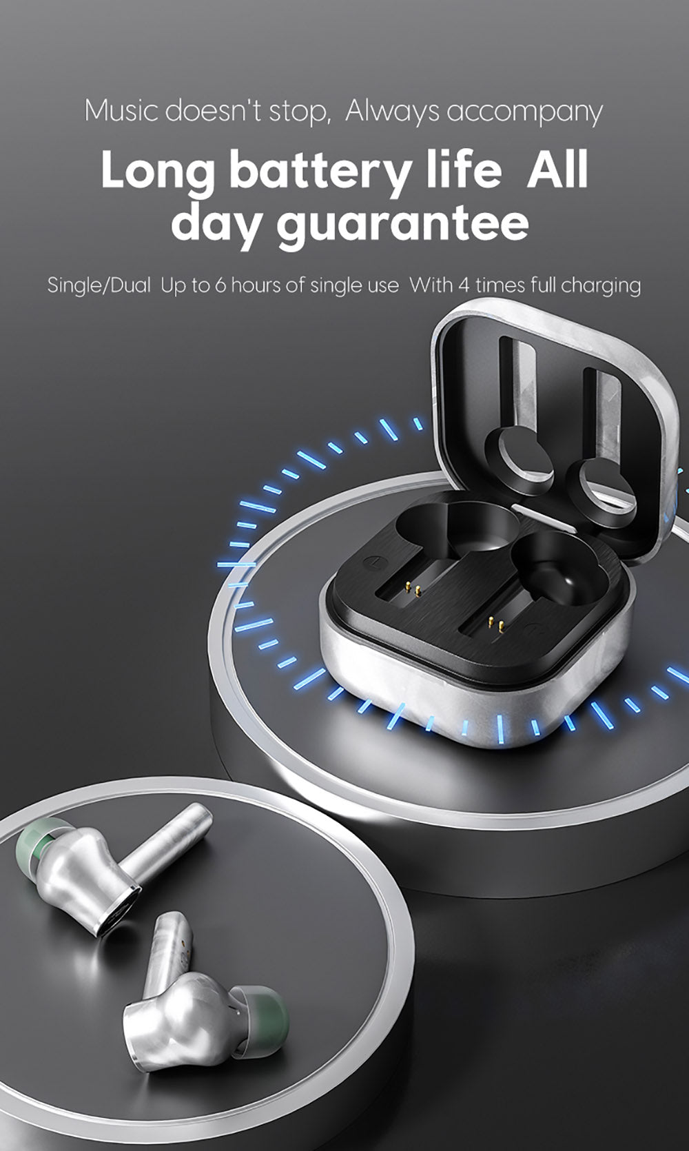 Sabbat E18 TWS slúchadlá do uší, bezdrátové, Bluetooth 5.2, na hudbu a hry - zelená aurora