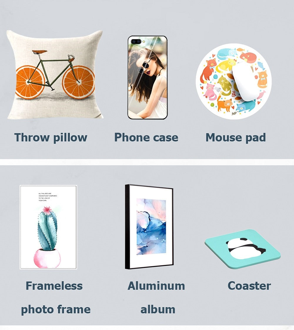 Teplovzdušný lis SHUOHAO SH06 6 v 1, 11,4*15 palcov, na čiapky/tašky/podložky pod myš/obaly na telefóny/vankúše/hrnčeky/talíře/podložky pod poháre/tričká