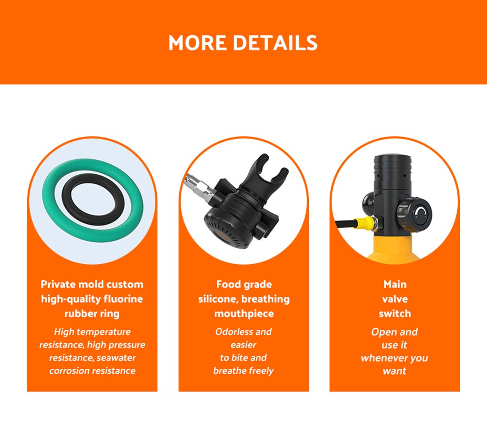 Potápěčská láhev SMACO S400 Pro 1L - černá