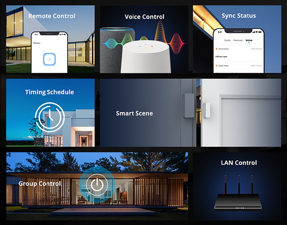 SONOFF Basic R2 Bezdrátový WiFi Inteligentný Spínač, DIY Modul, pre Inteligentnú Domácnosť, Hlasové Ovládanie, Kompatibilný s Alexou a Google Home