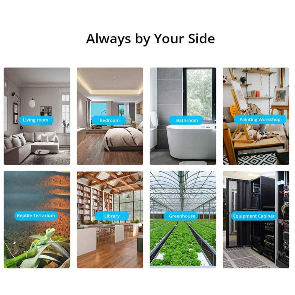 Snímač teploty a vlhkosti SONOFF SNZB-02P Zigbee je kompatibilný s Alexou a Google Home.