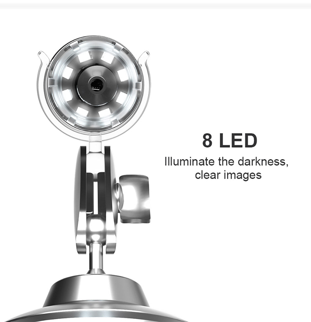 SUNUO 314 Inteligentný WiFi mikroskop, 0,3MP pixel, 360° otočný stojan, 1000x priblíženie, 8 LED svetiel