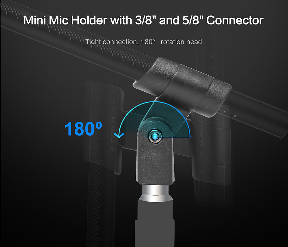 Hyperkardioidný puškohlasný mikrofon SYNCO D2