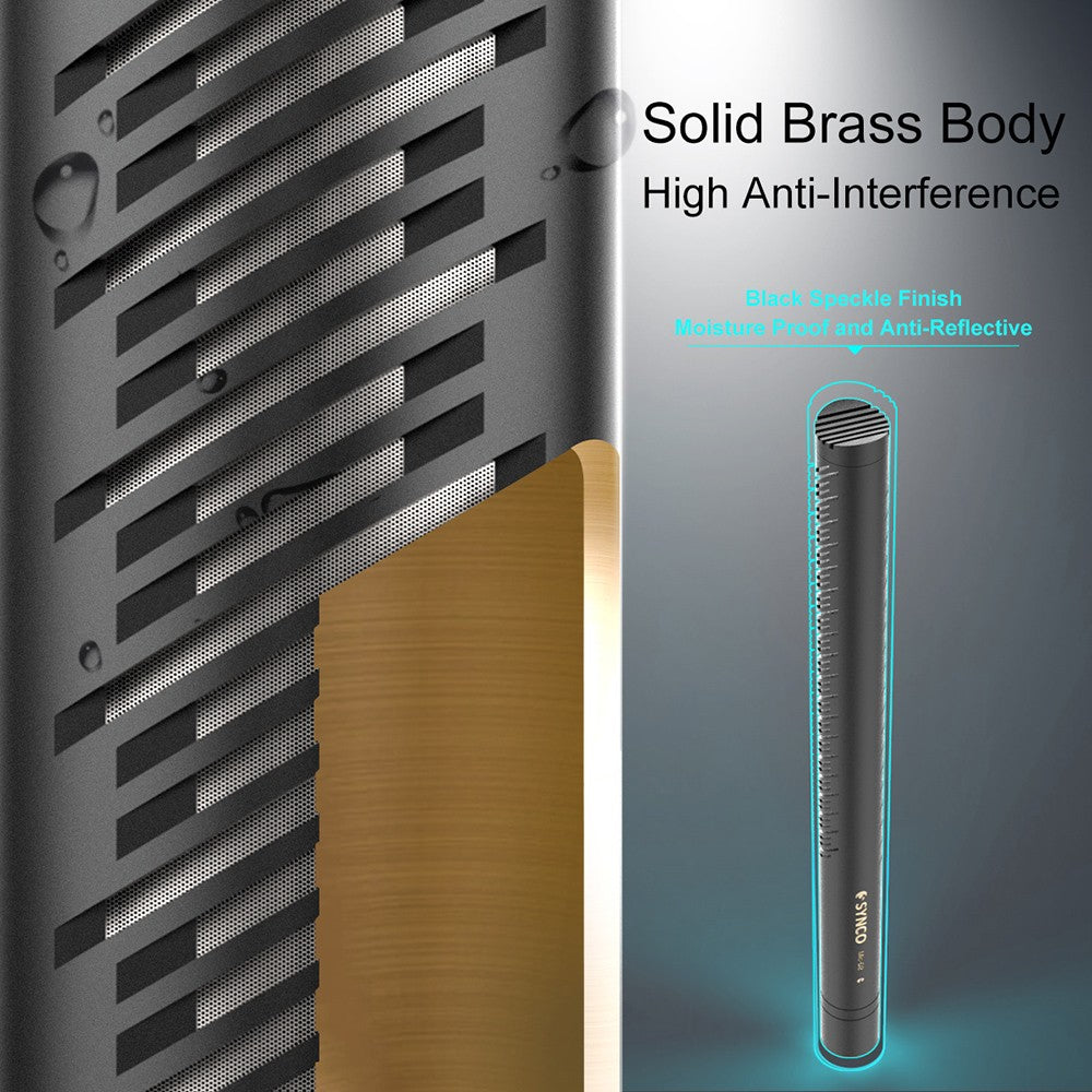 Hyperkardioidný puškohlasný mikrofon SYNCO D2