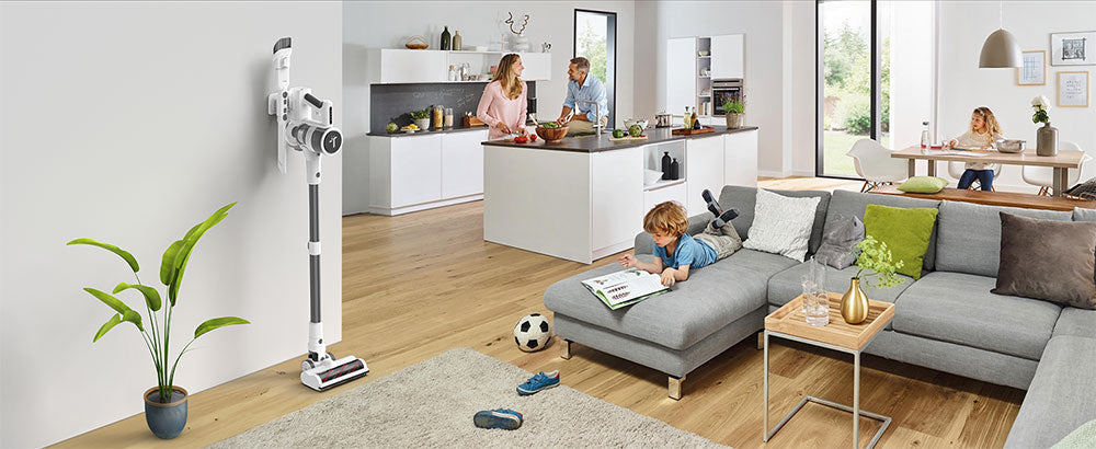 Bezšnúrový vysávač Teendow P11 Pro, sací výkon 126 000 Pa, doba prevádzky 30 minút, batéria 2200 mAh, kapacita nádoby na prach 450 ml, tichý chod ≤75 dB, ideálny na vlasy domácich zvierat a čistenie domácnosti, biela farba