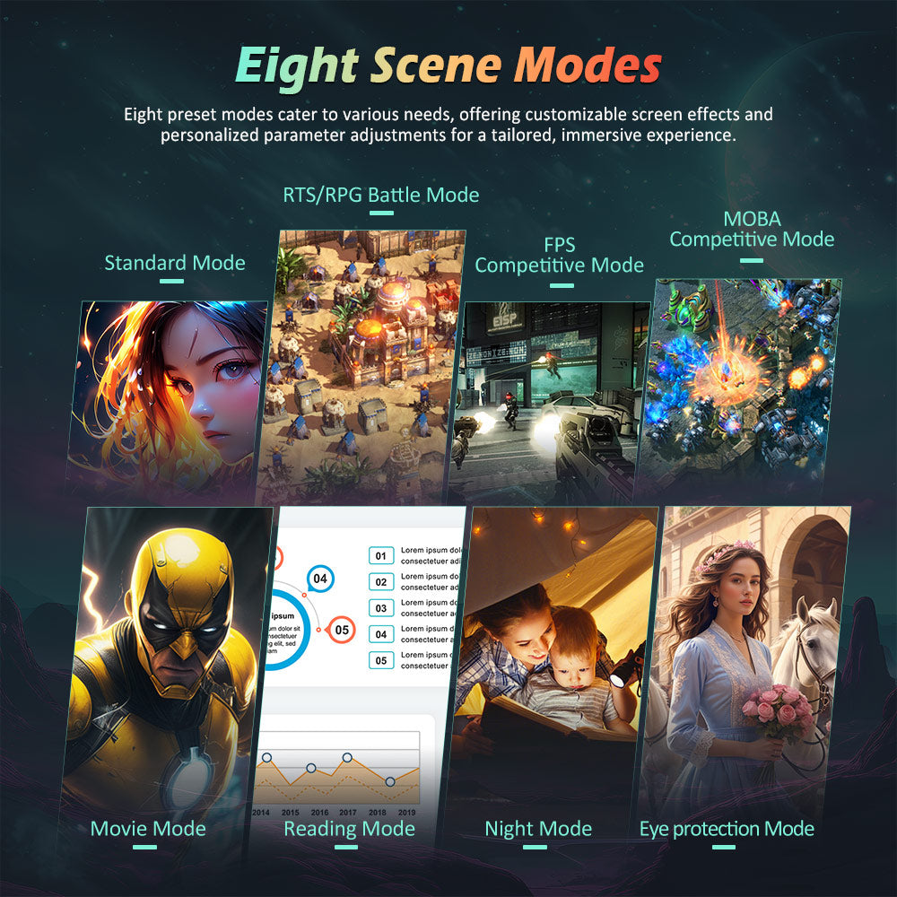 Herný monitor TITAN ARMY P2510G, 24,5'' 1920*1080 FAST IPS displej, obnovovacia frekvencia 180 Hz, HDR10, 99 % sRGB, 1 ms GTG, Adaptive Sync, Dynamic OD, Game Assist, 8 režimov scény, hardvérový režim s nízkým modrým svetlom, nastaviteľný sklon, VESA montáž, 1*HDMI2.0 1*DP1.4 1* Audio