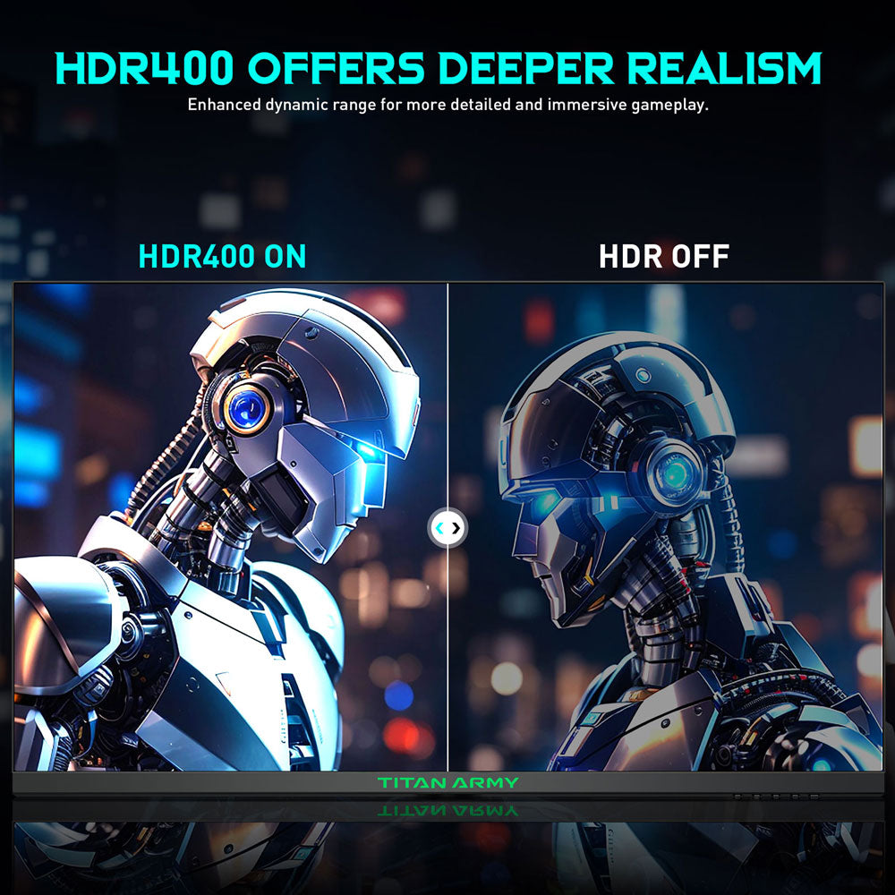 Herný monitor TITAN ARMY P32A2S2, 2560 x 1440 QHD FAST IPS panel, obnovovacia frekvencia 240 Hz, HDR400, 1 ms GTG, režim GamePlus, Adaptive Sync, PIP/PBP rozdelená obrazovka, 2*HDMI 2.1 2*DP 1.4, podsvietenie E-Sport, nastavitelné stojany