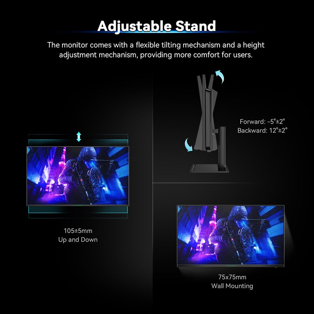 Komerčný monitor TITAN ARMY P32H2U, 32-palcový 4K UHD displej s rozlíšením 3840x2160, obnovovacia frekvencia 60 Hz, jas HDR10, nízka modrá svetelná vlna, vstavaný reproduktor, 95% farebný gamut DCI-P3, plne vybavený port USB-C s výkonom 65 W, montáž VESA.