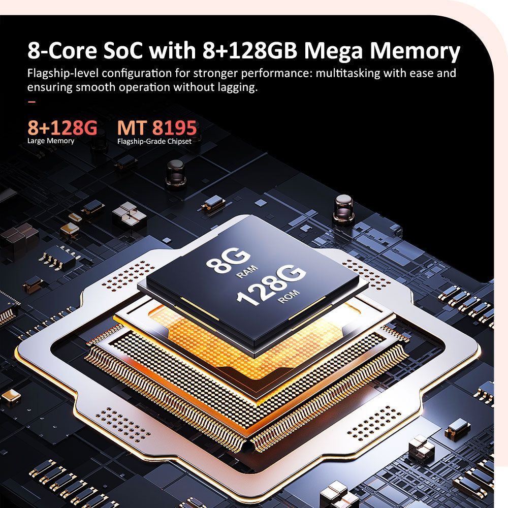 Titan Army V32D4U Pro, plochý 16:9 VA UHD 76Hz prenosný smart monitor s výkonným čipsetom a viacerými režimami pripojenia.