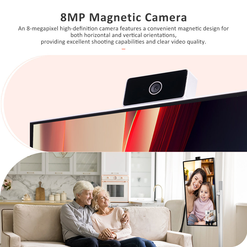 Titan Army V32D4U Pro, plochý 16:9 VA UHD 76Hz prenosný smart monitor s výkonným čipsetom a viacerými režimami pripojenia.