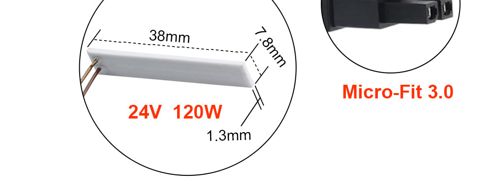 Triangelab CHC XL Vodné chladenie a odolná výstupná tryska pre FDM 3D tlačiarne