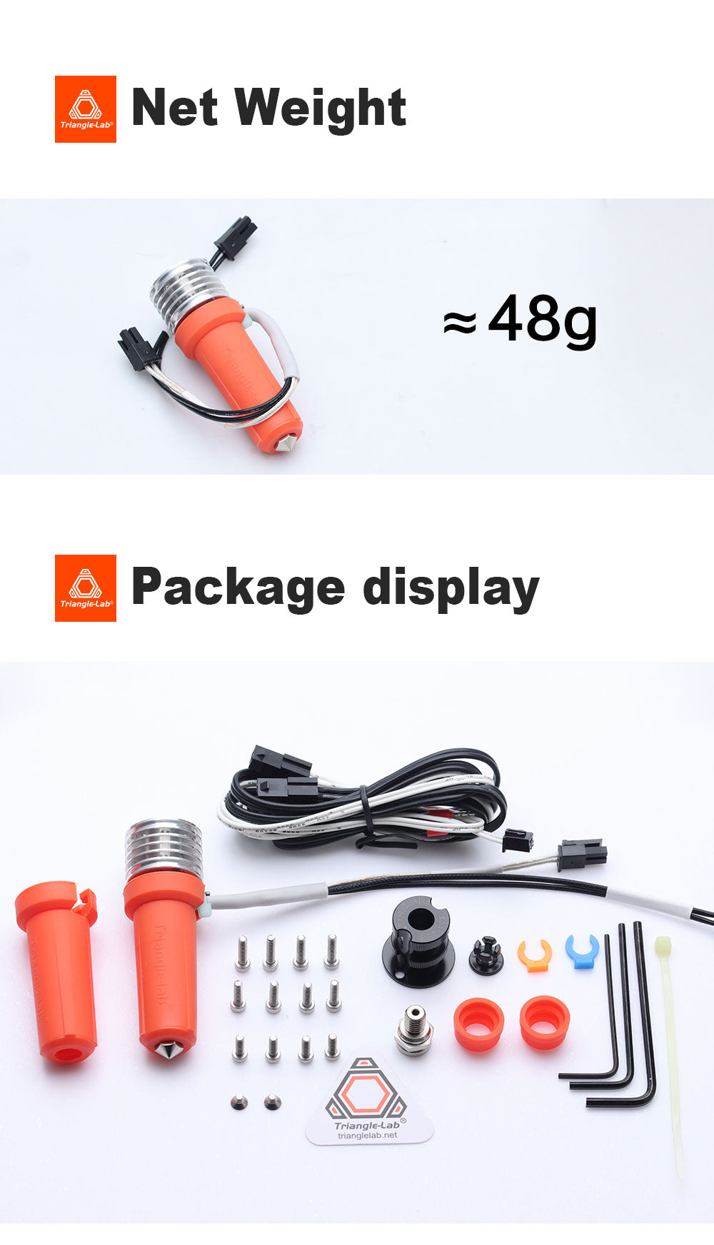 Vysokorýchlostná a odolná tlačová hlava Trianglelab CHC XL pre FDM 3D tlačiarne