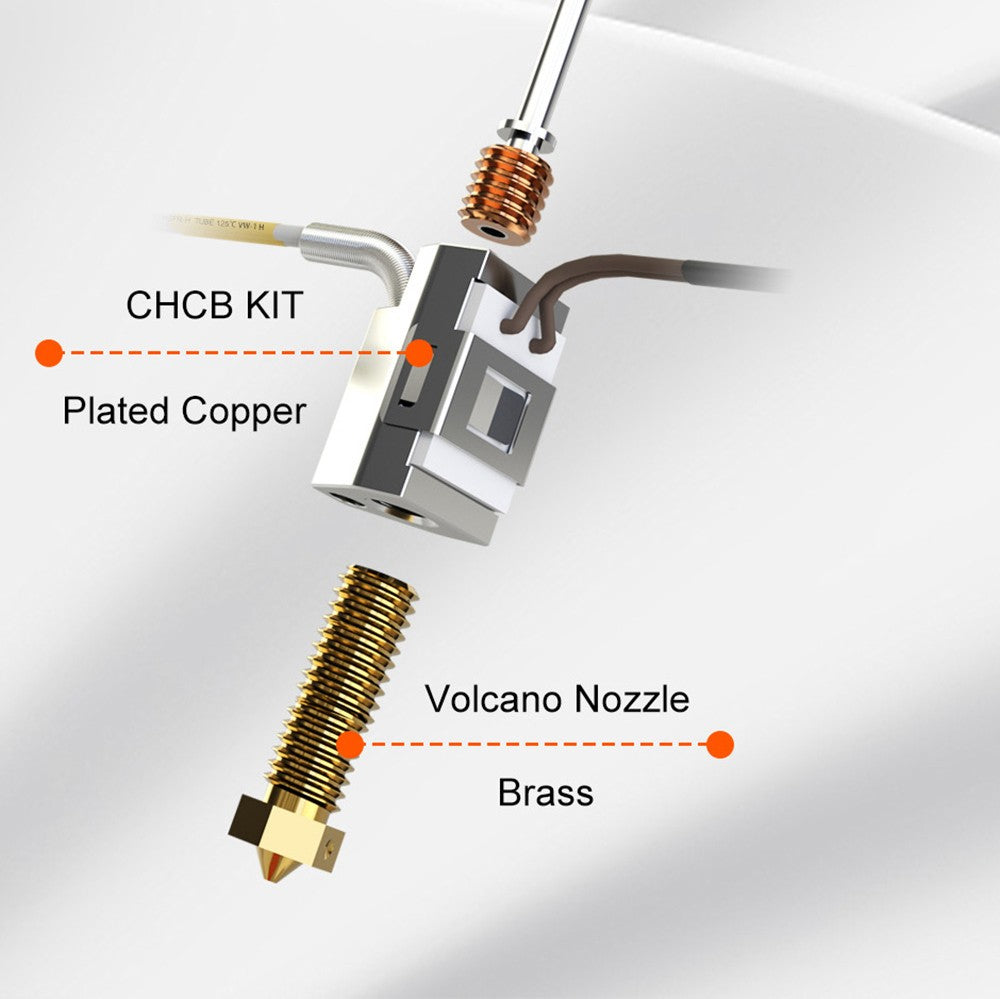 Horejná tryska Trianglelab CHCB-V TD6 MODE A pre 3D tlačiareň Prusa