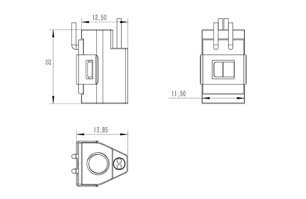 Trianglelab CHCB-V TD6S MODE A Hotend pre 3D tlačiareň Voron
