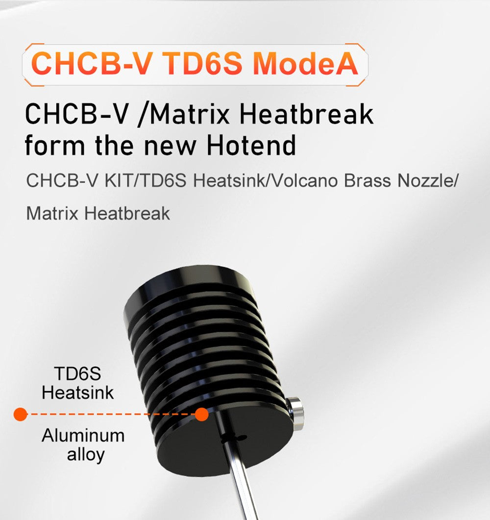 Trianglelab CHCB-V TD6S MODE A Hotend pre 3D tlačiareň Voron