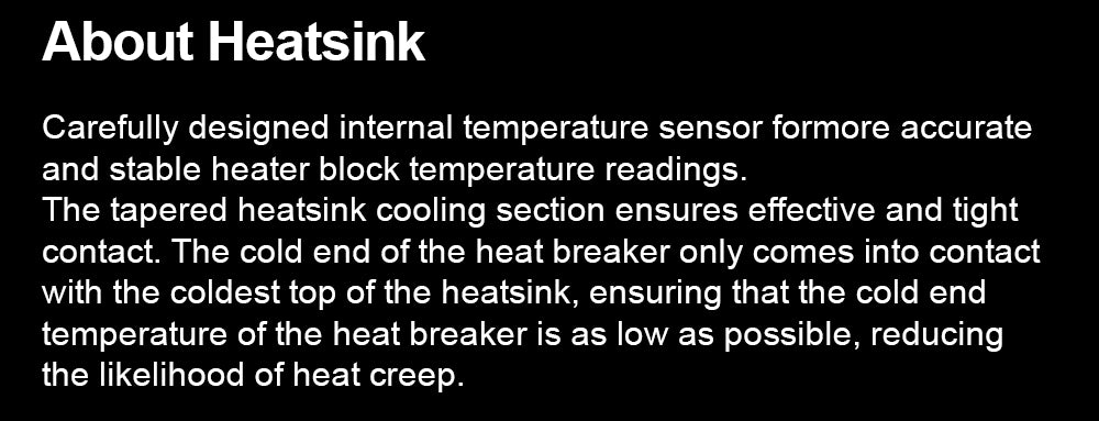 Trianglelab Rapido ACE UHF Hotend – PT1000 termistor, kompatibilný s Dragon/Rapido, adaptér V6
