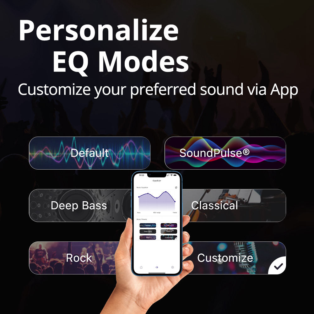 Prenosný Bluetooth reproduktor Tronsmart T7 s LED osvetlením, výkonom 30 W, technológiou SoundPulse, TWS, čipom ATS2853, vodotesnosťou IPX7, individuálnymi ekvalizátormi – tmavomodrá