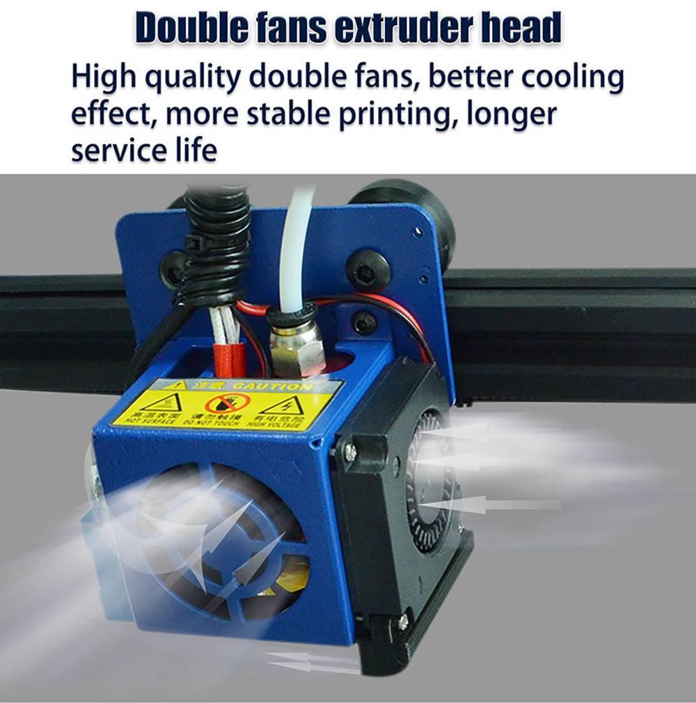 3D tlačiareň TRONXY XY-2 Pro Titan, Titan extrúder, detekcia nedostatku materiálu, ultra tiché obnovenie tlače, 255x255x245mm