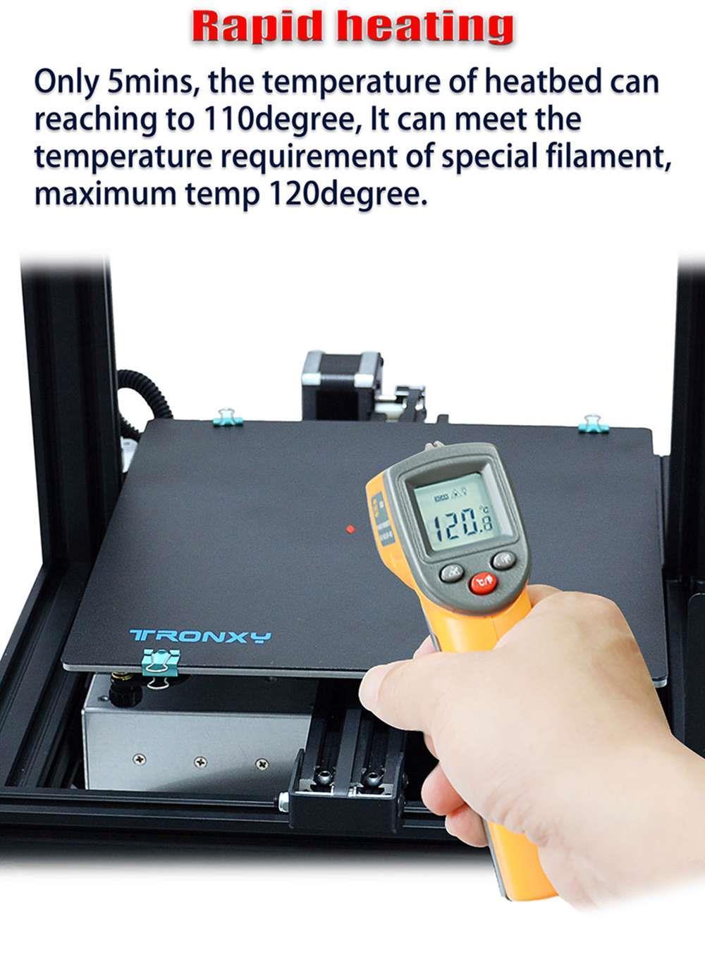 3D tlačiareň TRONXY XY-2 Pro Titan, Titan extrúder, detekcia nedostatku materiálu, ultra tiché obnovenie tlače, 255x255x245mm