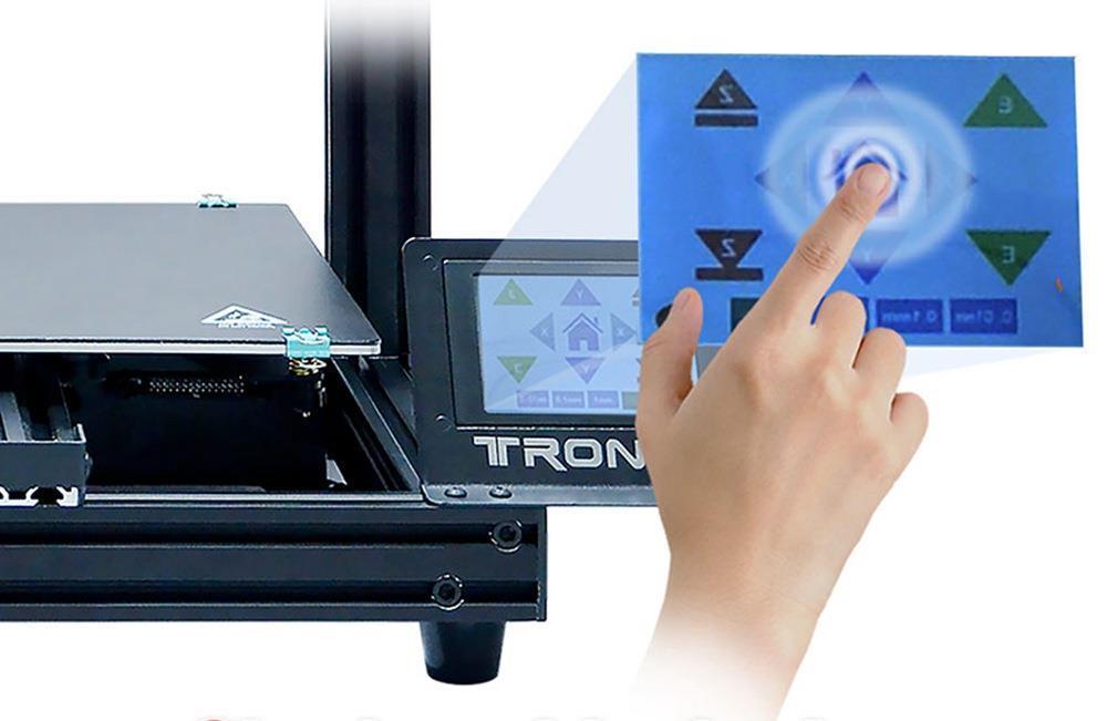 3D tlačiareň TRONXY XY-2 Pro Titan, Titan extrúder, detekcia nedostatku materiálu, ultra tiché obnovenie tlače, 255x255x245mm