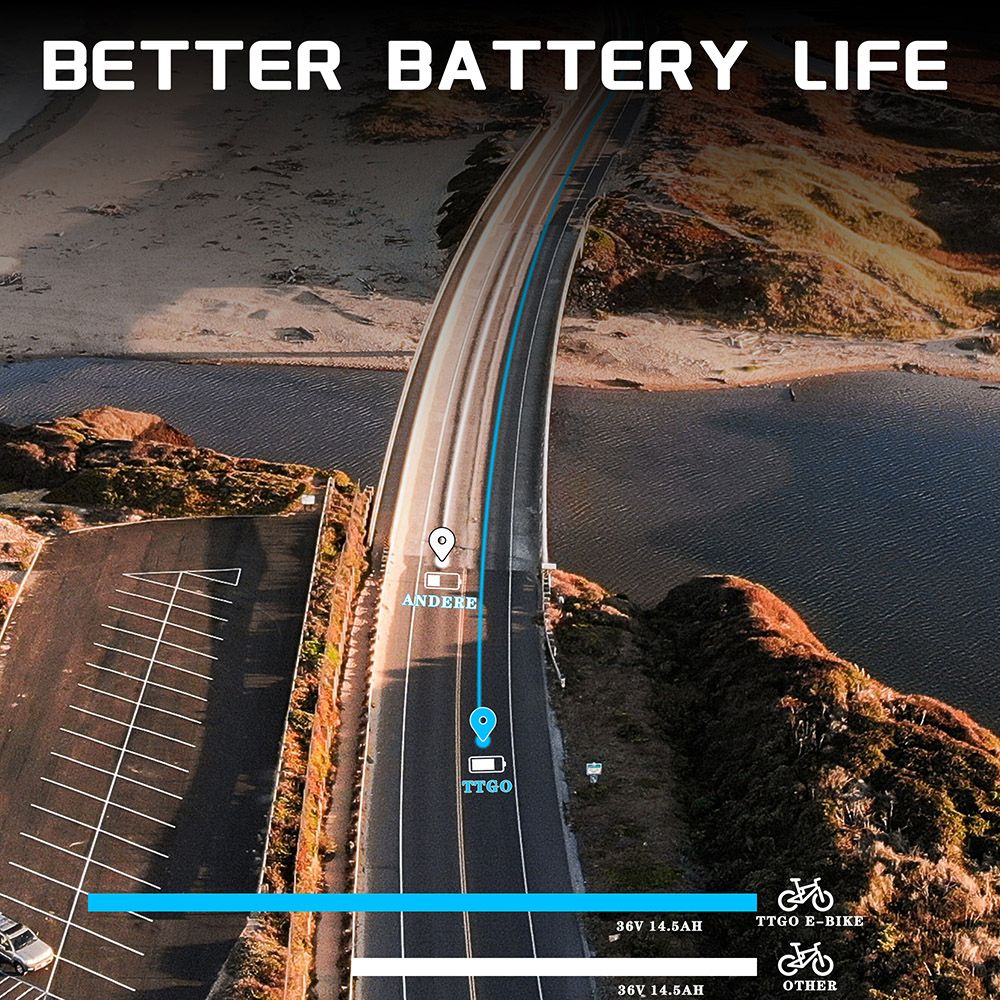 Elektrokol TTGO YY-26ST, 250W motor, 36V 14,5Ah batéria, 26*1,95 palcové pneumatiky, max. rýchlosť 25 km/h, max. dojazd 100 km, kotúčové brzdy, 6-stupňová prevodovka SHIMANO, LED displej - čierna