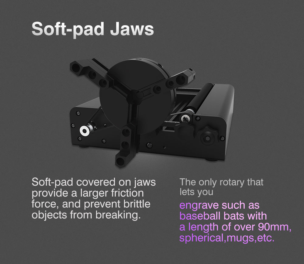 TWO TREES TR2 Pro Roller Rotary 4 v 1 – rotačný modul s vretenovým čelistným skľučovadlom