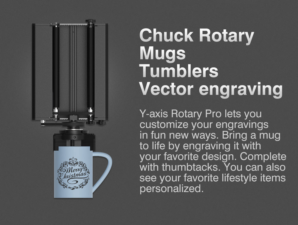 TWO TREES TR2 Pro Roller Rotary 4 v 1 – rotačný modul s vretenovým čelistným skľučovadlom